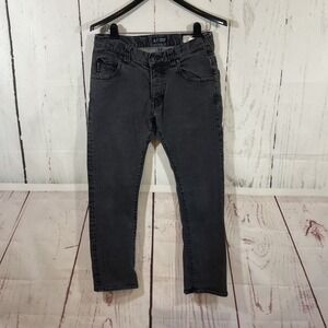 Armani Jeans Men 30x30 JO8 Slim Fit Dark Fade Classic Wash Button Fly Designer